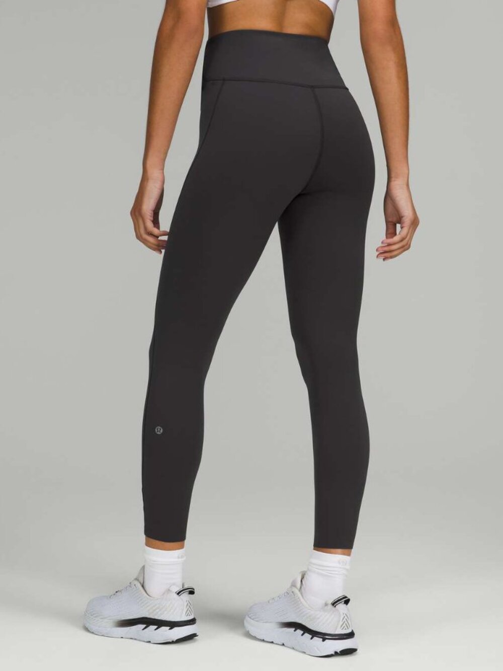 Lululemon Base Pace High-Rise Tight 25" Brushed Black Size 16 Like New Tag